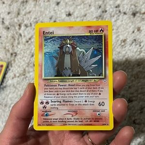 Pokémon Entei card